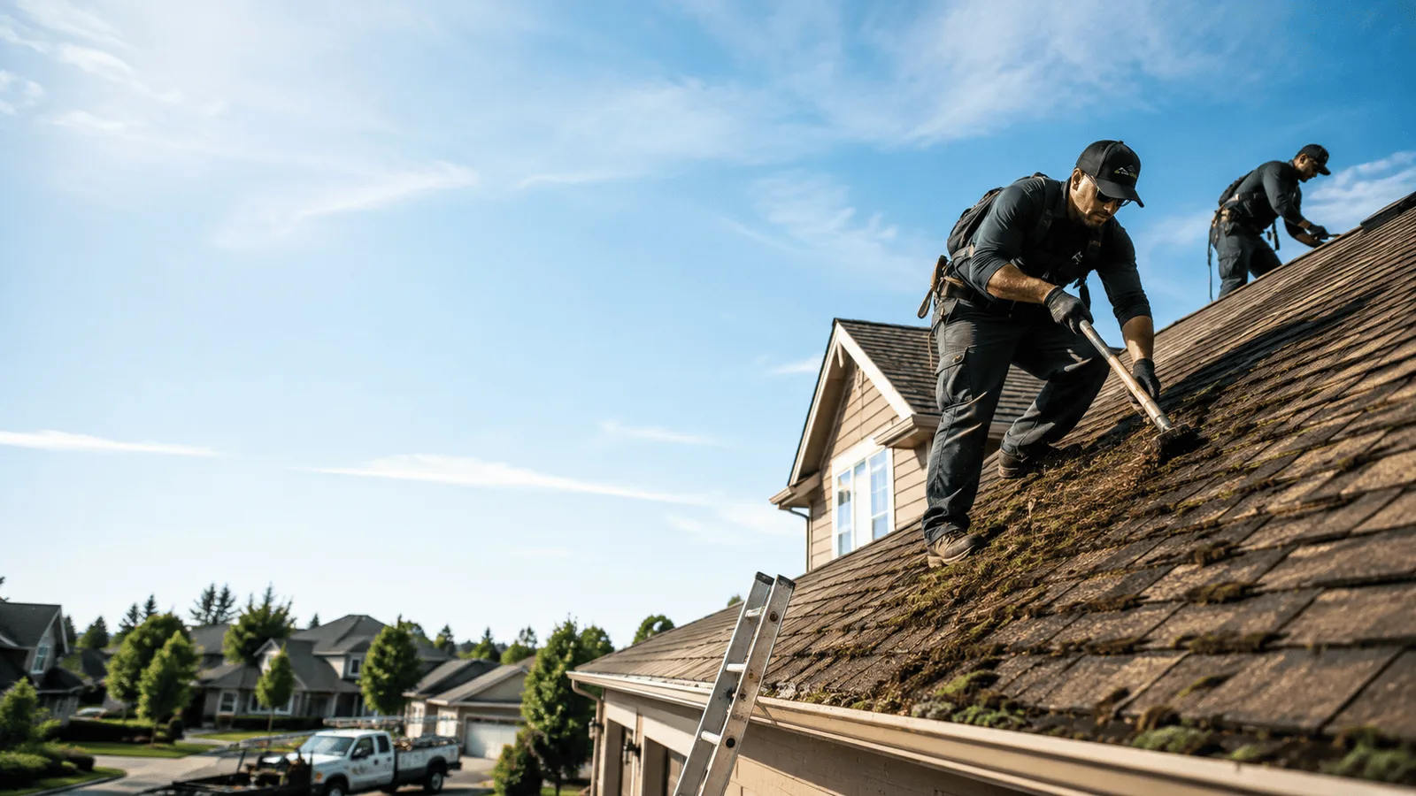 Roof Moss Removal in Sutton, WV near me